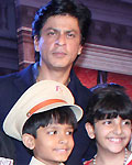 Shahrukh Khan at press conference of opening KidZania