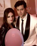 Suzzane and Hrithik Roshan at Taj Palace Marrakech