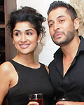 Anjala Zaveri and Tarun Arora at th openening of Mahesh Lunch Home at Bangalore