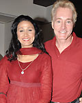 Kavita Rathod and Gary Richardson at Heart2art