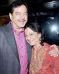 Shatrughan Sinha with Tanuja