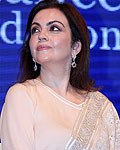 Nita Ambani at the launch of A.R. Rahman's solo single titled 'Infinite Love'