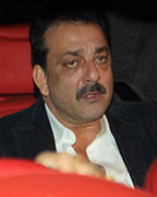 Sanjay Dutt visits David dhawan at Leelavati Hospital