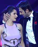 Sania Mirza and Shoaib Malik shake a leg on Nach Baliye 5