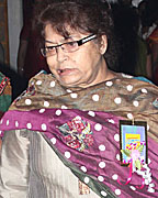 Saroj Khan at  12th International Children's Festival of Performing Arts 2013