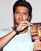 Ritesh Deshmukh and Azhar Khan at the Animation film Chatrapati Shivaji Launch