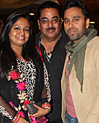 Seema Desai, Pappu Khanna and Bosco