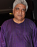 Javed Akhtar at the launch of Lata Mangeshkar's record label 'L M Music'