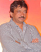 Ram Gopal Verma at the first look launch of The Attacks Of 26/11