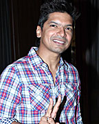 Shaan at the Press meet of global sound of peace at enigma