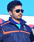 Sreesanth at Ambuja Jaipur Marathon 2013