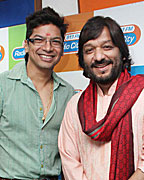 Shaan and Roop Kumar Rathod at 'Musical-E-Azam' season 5