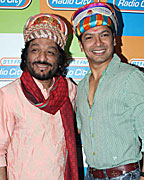 Shaan and Roop Kumar Rathod at 'Musical-E-Azam' season 5