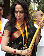 Hema Malini Inaugurates Lord Jagannath Rath Yatra