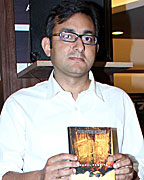 Rahul Pandita at 'Our Moon has Blood Clots' book launch