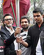 Rakeysh Omprakash Mehra at SRCC's Annual Sports Festival in Delhi