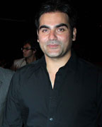 Arbaaz Khan and Chunky Pandey spotted at a collage festival