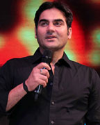 Arbaaz Khan spotted at a collage festival