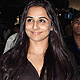 Vidya Balan returned to Mumbai from Singapore after attending the Zee Cine Awards