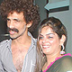 Makrand Deshpande with Abhimanyu singh and his wife