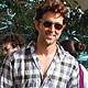 Hrithik Roshan and Rakesh Roshan arrive after Kites promotion in Kolkata