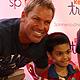 Launch of Shane Warne's apparel range 'Spinners'