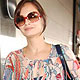 Dia Mirza leaving for IIFA, Colombo