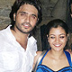 Ashish Sharma with Shruti and Sahil at the Gunahon Ka Devtaa party