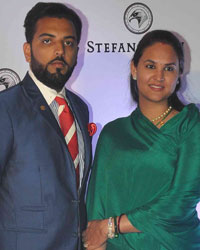 Prince Lakshyaraj Singh Mewar with wife Nivritti Kumari singh Deo