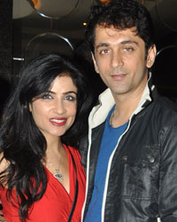 Shibani Kashyap with her husband