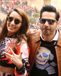 Varun Dhawan and Shraddha Kapoor promote their movie Street Dancer