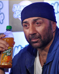 Sunny Deol announced brand ambassador for new fruit juice Mango Sip by Manpasand Beverages in Mumbai