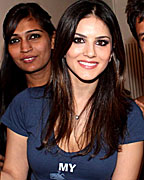 Daniel and Sunny Leone