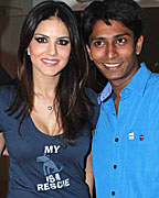 Sunny Leone Unveiled PETA Campaign