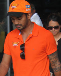 Sunrisers Hyedrabad Team at Airport