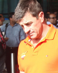 Sunrisers Hyedrabad Team at Airport