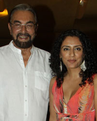 Kabir Bedi and Parveen Dusanj