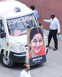 Sushma Swaraj Funeral