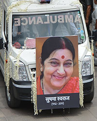 Sushma Swaraj Funeral