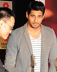 Siddharth Malhotra during Taiwan Excellence 2014 Campaign in Mumbai