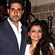 Abhishek Bachchan and Vaibhavi Merchant