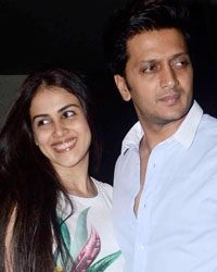 Genelia D'Souza and Ritesh Deshmukh