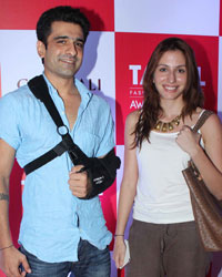 Eijaz Khan with Natalie Di Luccio