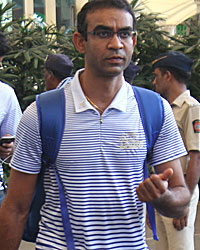 Team Mumbai Indians Snapped at Airport