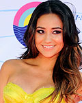 Actress Shay Mitchell of Canada arrives for the Teen Choice 2012 awards in Los Angeles