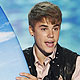 Justin Bieber accepts the Choice Music: Male Artist Award at the Teen Choice Awards in Universal City