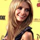 Mischa Barton of the Fox series 'The O.C.' arrives at the 2005 Teen Choice Awards.