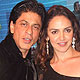 Shah Rukh Khan and Esha Deol