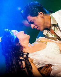 Madhuri Dixit and Shah Rukh Khan