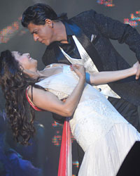 Madhuri Dixit and Shah Rukh Khan